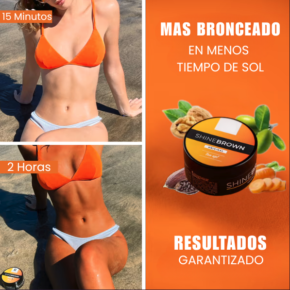 Crema bronceadora natural