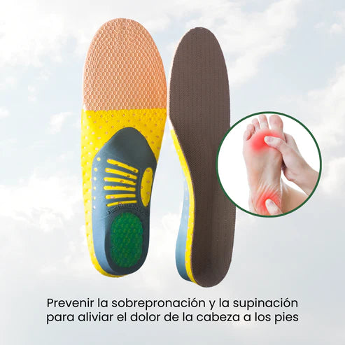 Plantillas Ortopédicas SuaveGel™ + ANTIOLORES