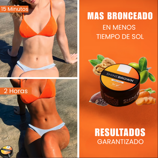 Crema bronceadora natural